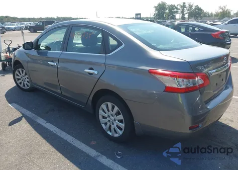 2015 Nissan Sentra S from USA, damaged, VIN 3N1AB7AP0FY311934